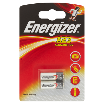 Energizer A23 Alkaline 12V 2 Batterie
