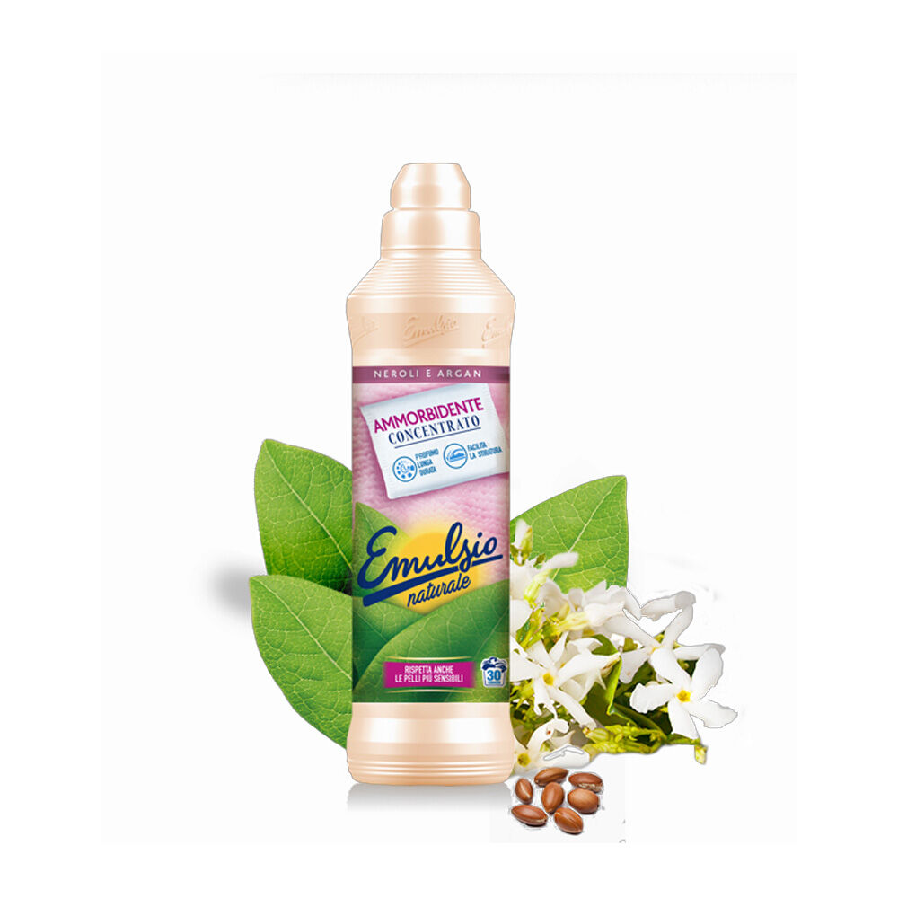 Emulsio Naturale Ammorbidente Concentrato Neroli e Argan 750ml - -