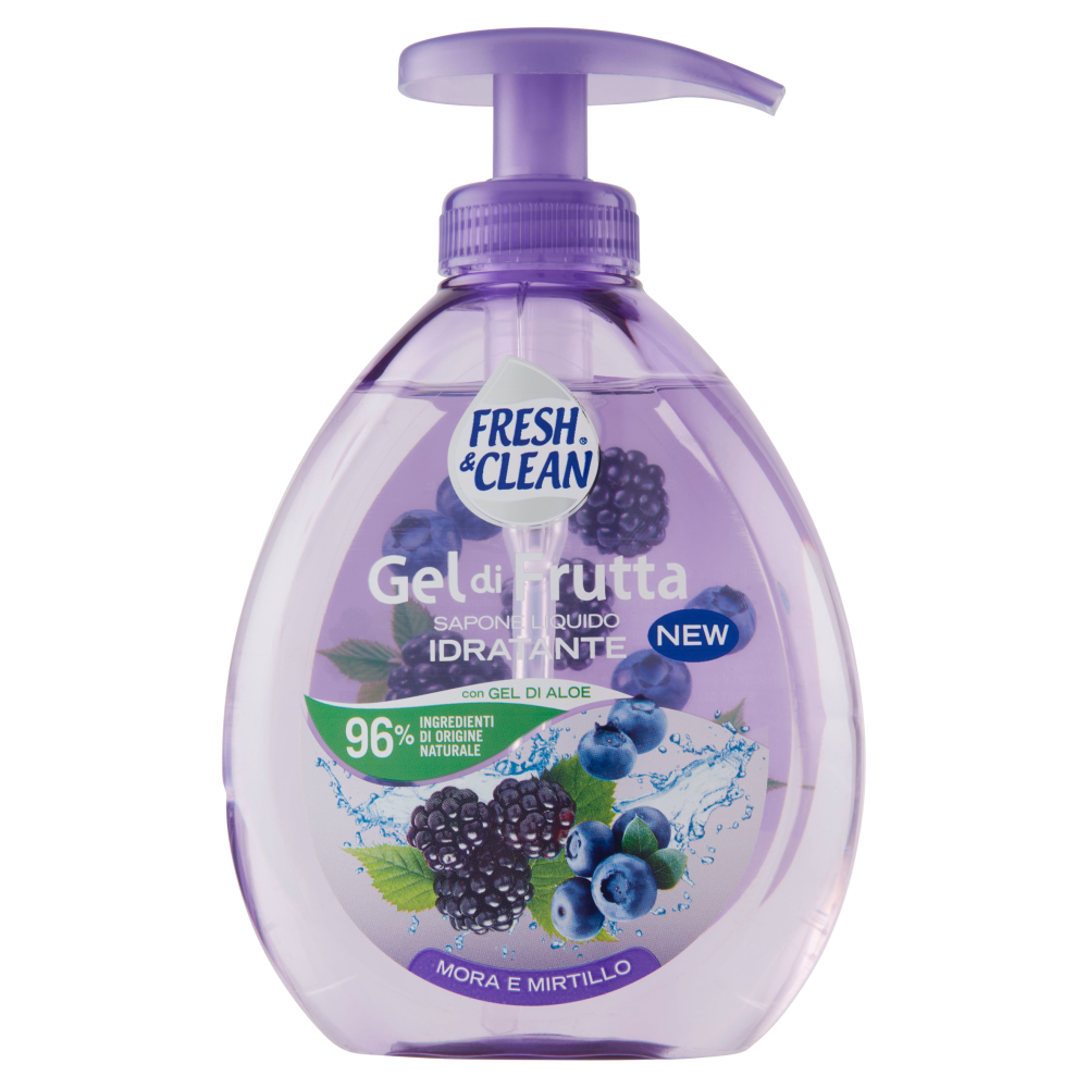 Fresh & Clean Gel di Frutta Sapone Liquido Idratante 300 ml - Profumazione Assortita, , large