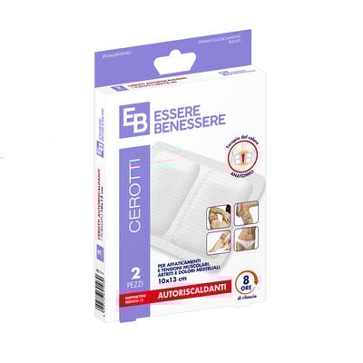 Essere Benessere Dolore 2 Cerotti Autoriscaldanti