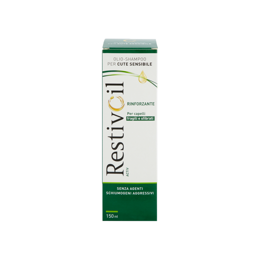 RestivOil Activ Olio-Shampoo per Cute Sensibile Rinforzante 250 ml, , large