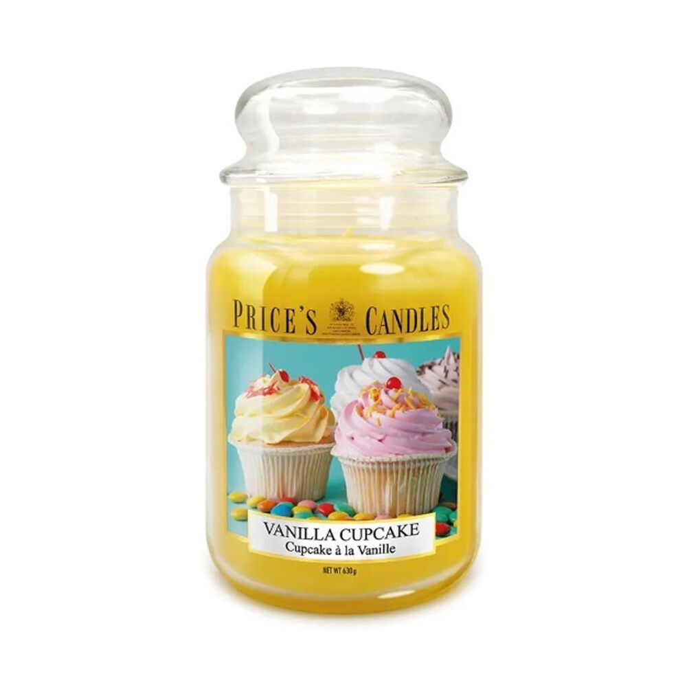 Aladino Candela Profumata Giara Grande Vanilla Cupcake 100h - -