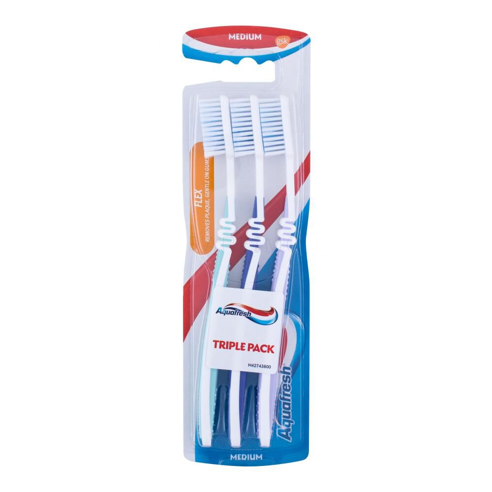 Aquafresh Spazzolino Medium 3 Pezzi - -