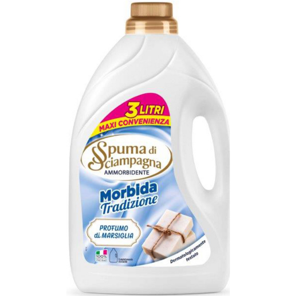 Spuma di Sciampagna Ammorbidente Marsiglia 3L - -