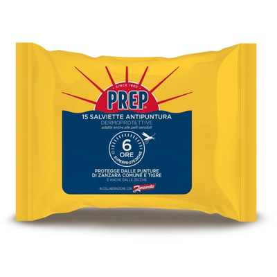 Prep Salviette Antipuntura 15 Pezzi