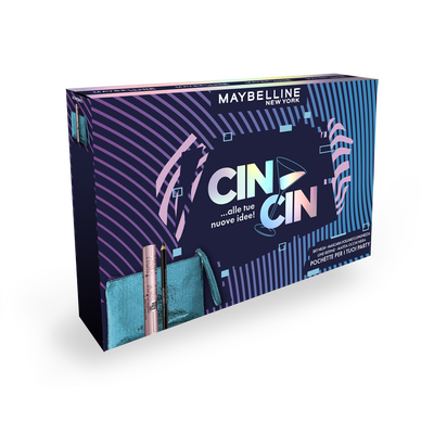 Maybelline Cofanetto Matita Occhi Nera + Skyhigh Mascara 