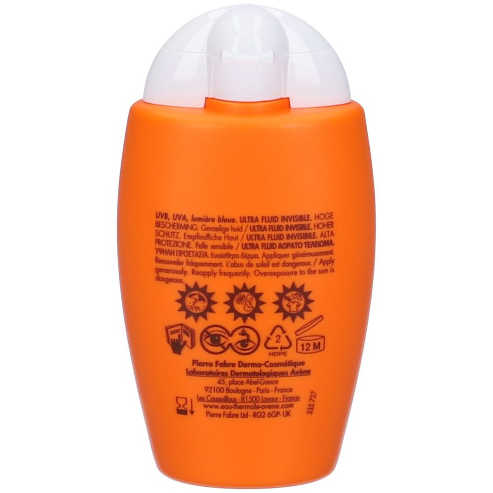 Av&egrave;ne Eau Thermale Ultra Fluido Invisibile Spf 50, , large
