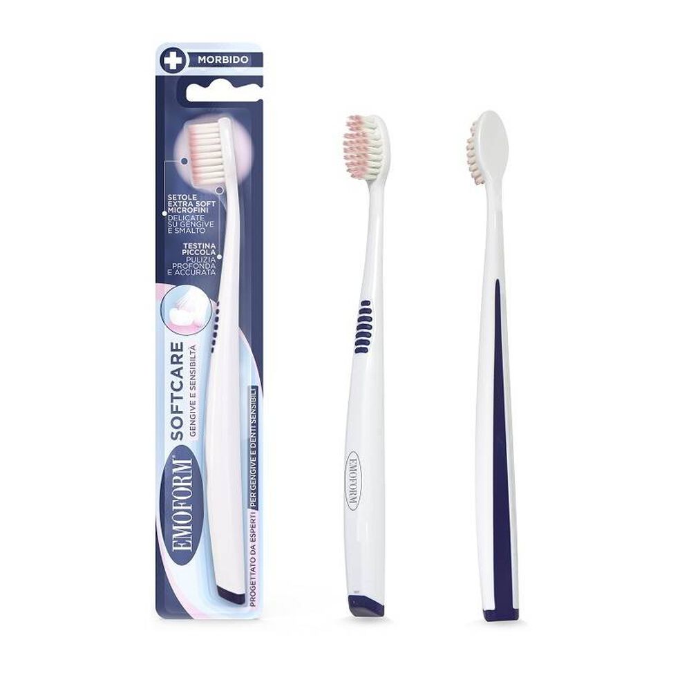 Emoform Spazzolino Softcare Morbido per Gengive Infiammate, , large