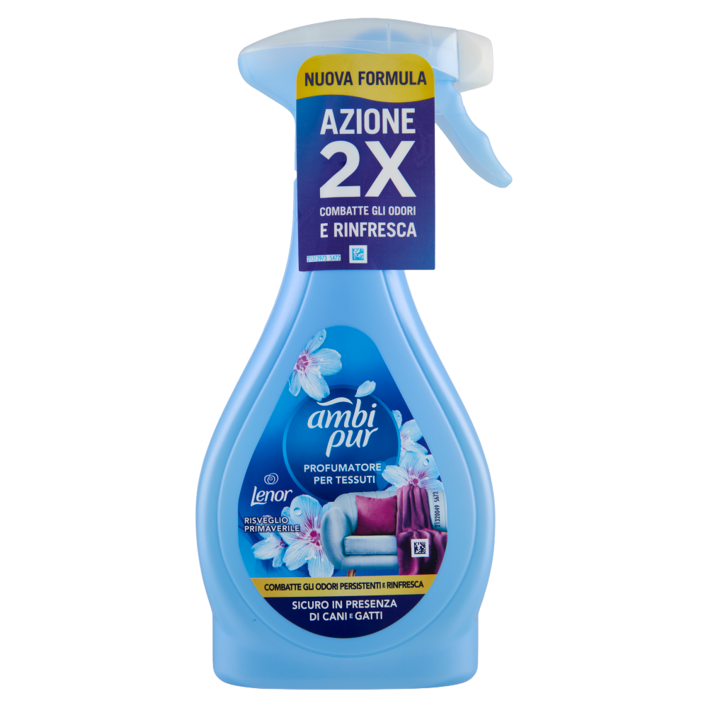 Ambi Pur Profumatore Tessuti Risveglio di Primavera 385 ml, , large
