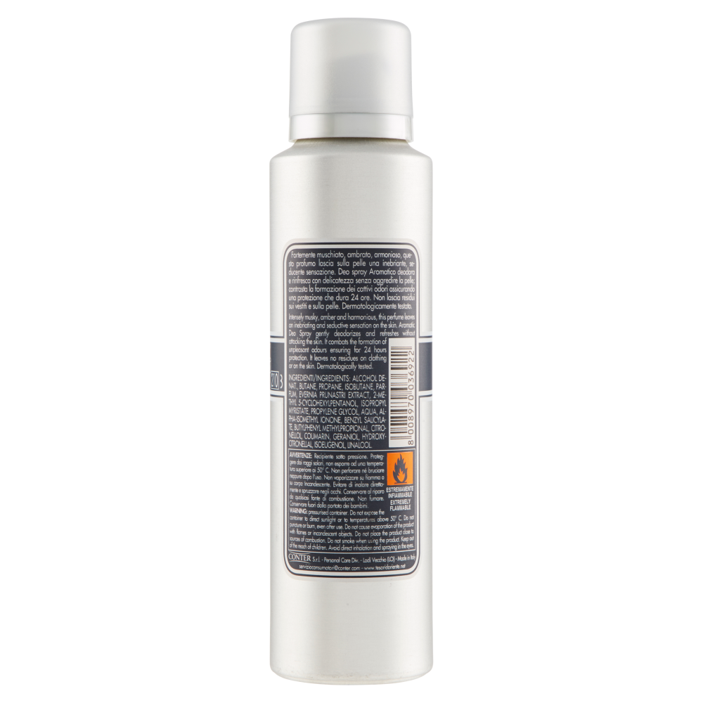Tesori d'Oriente Muschio Bianco Deodorante Aromatico Spray 150 ml, , large