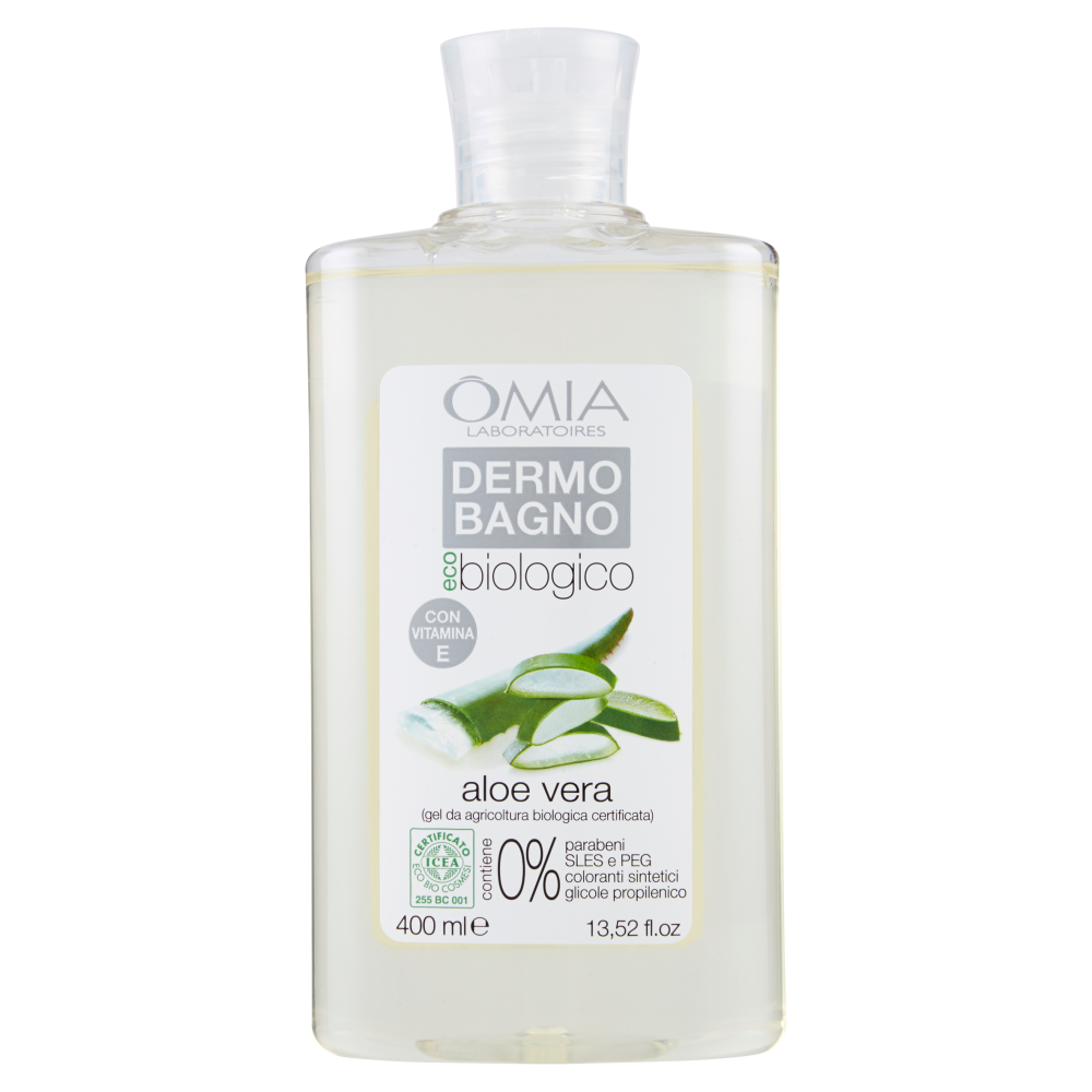 Omia Ecobiologico Aloe Vera Bagno 400 ml, , large