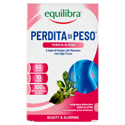 Equilibra Perdita di Peso 60 Capsule 41,7 g