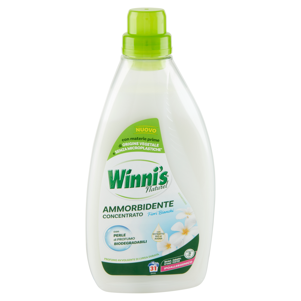 Winni's Naturel Ammorbidente Concentrato Fiori Bianchi 31 Lavaggi 775 ml - -