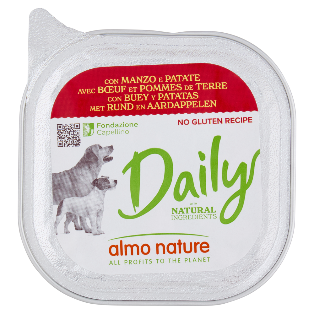 Almo Nature Daily Dog Manzo e Patate 100 g - -