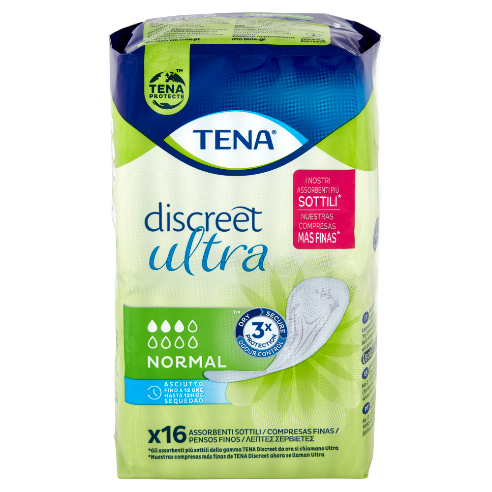Tena Discreet Normal 16 - Assorbenti Ultra - --image