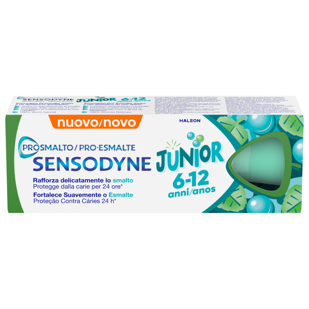 Sensodyne Prosmalto Junior Dentifricio Quotidiano per Bambini 6-12anni 50 ml, , large