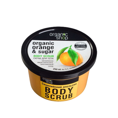 Organic Shop Scrub Esfoliante Arancia 250 ml
