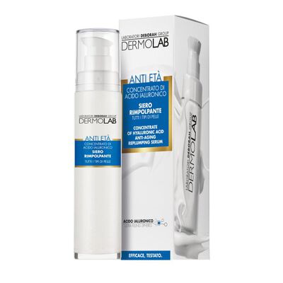 Dermolab Siero Rimpolpante Anti-età Concentrato di Acido Ialuronico 50 ml