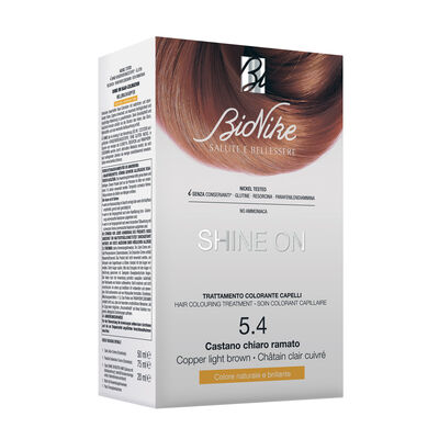 Bionike Shine On Trattamento Colorante Capelli Castano Chiaro Ramato N.5.4