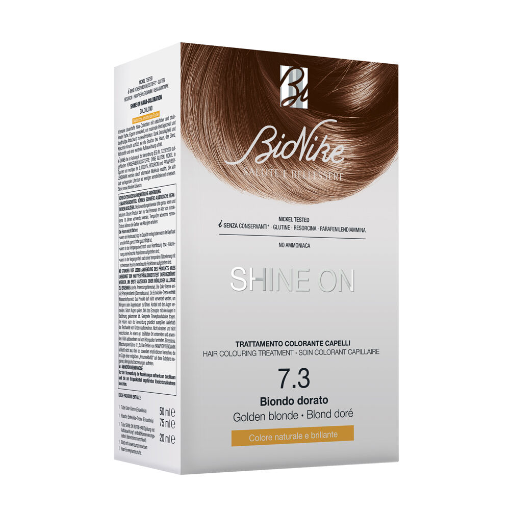 Bionike Shine On Trattamento Colorante Capelli Biondo Dorato N.7.3 - -