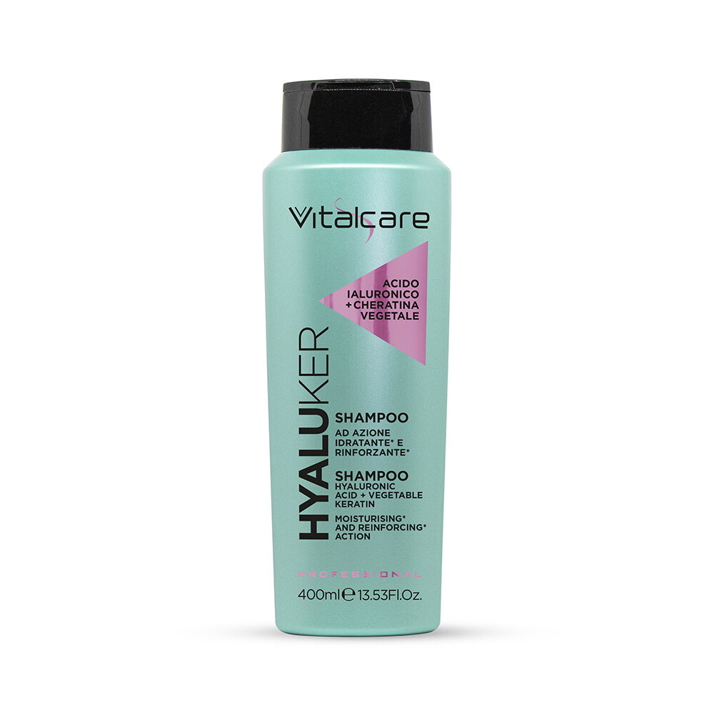 Vitalcare Hyaluker Shampoo Idratante & Rinforzante 400 ml, , large