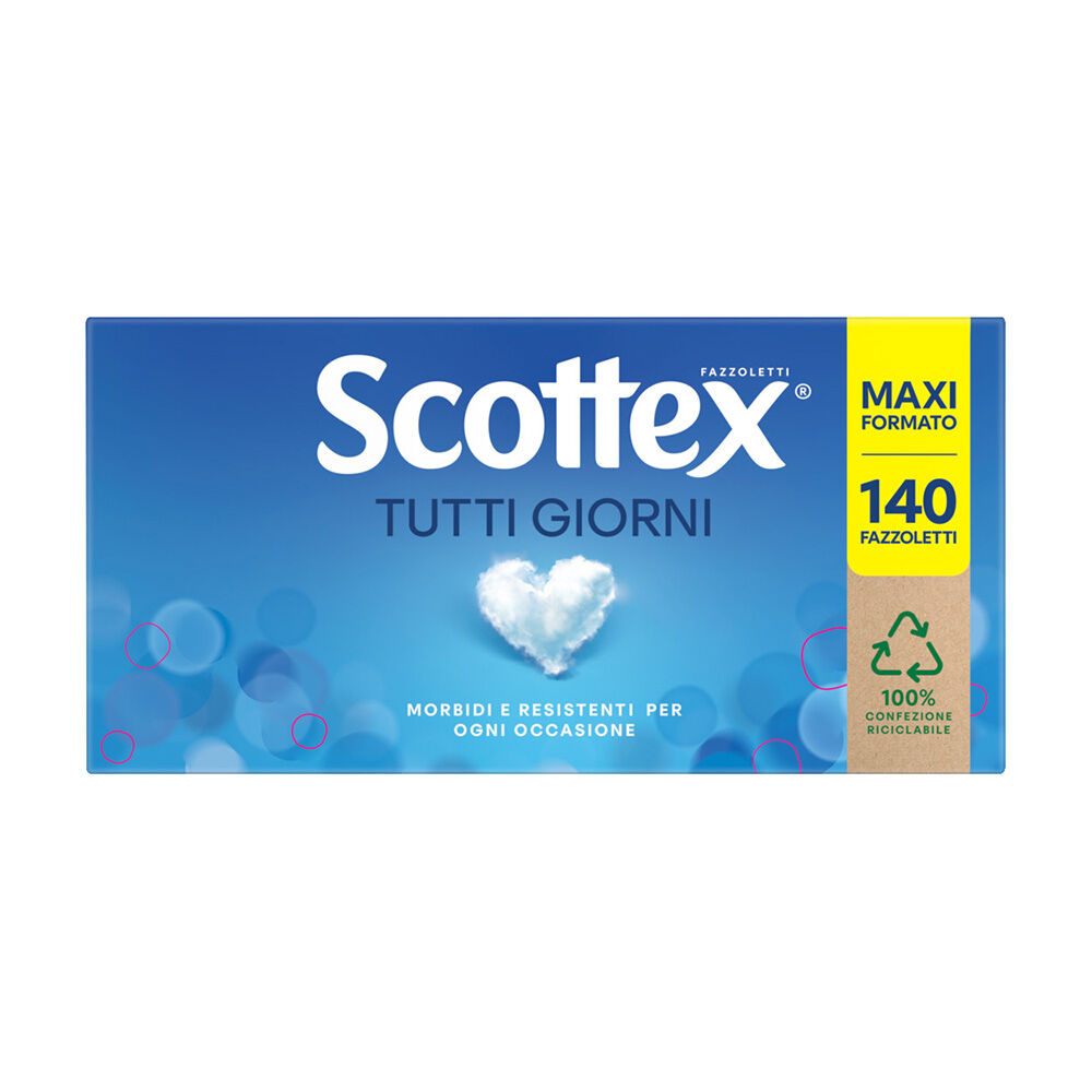 Scottex Tutti i Giorni Box Fazzoletti Box da 140 Fazzoletti, , large