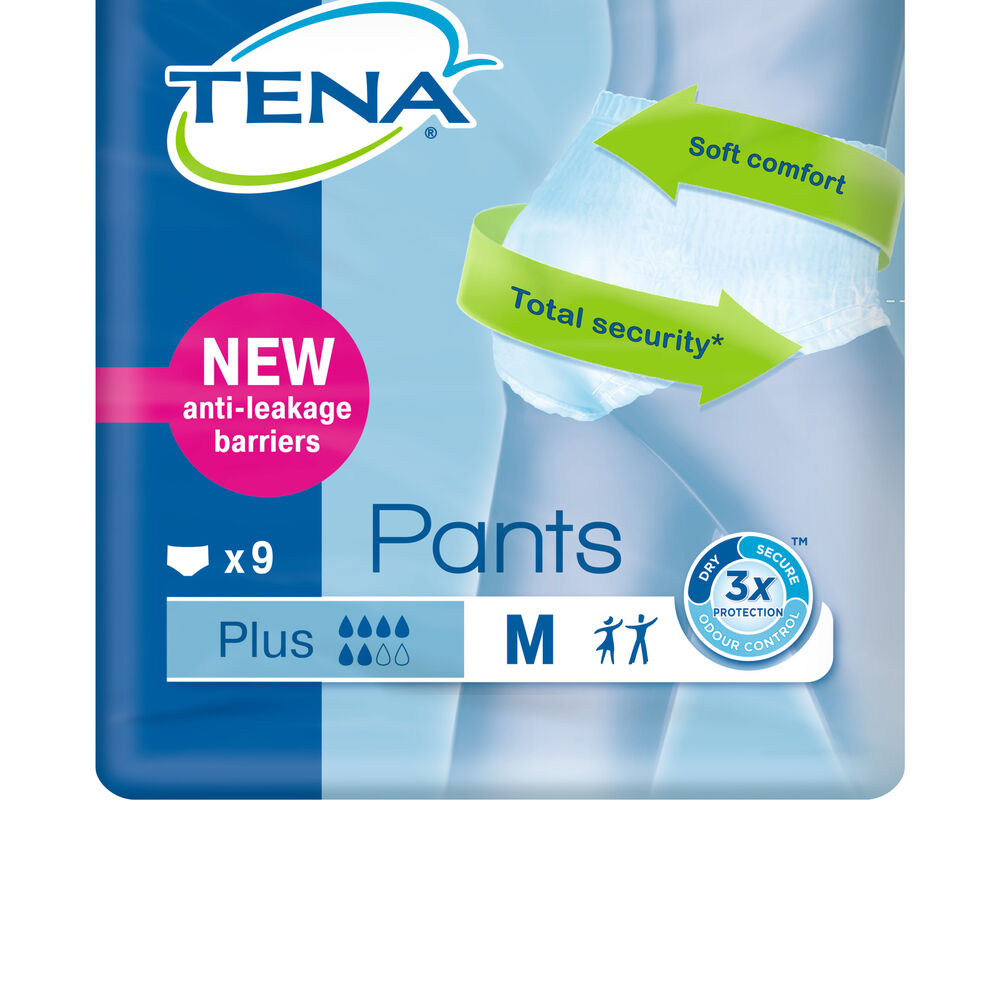 Tena Pants Plus M 9 - pants unisex, , large image number null