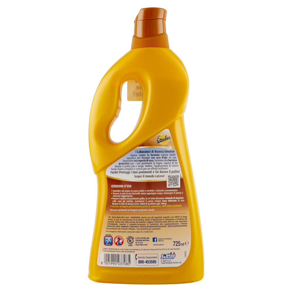 Emulsio LaCera Facile Autolucidante Parquet 725 ml, , large