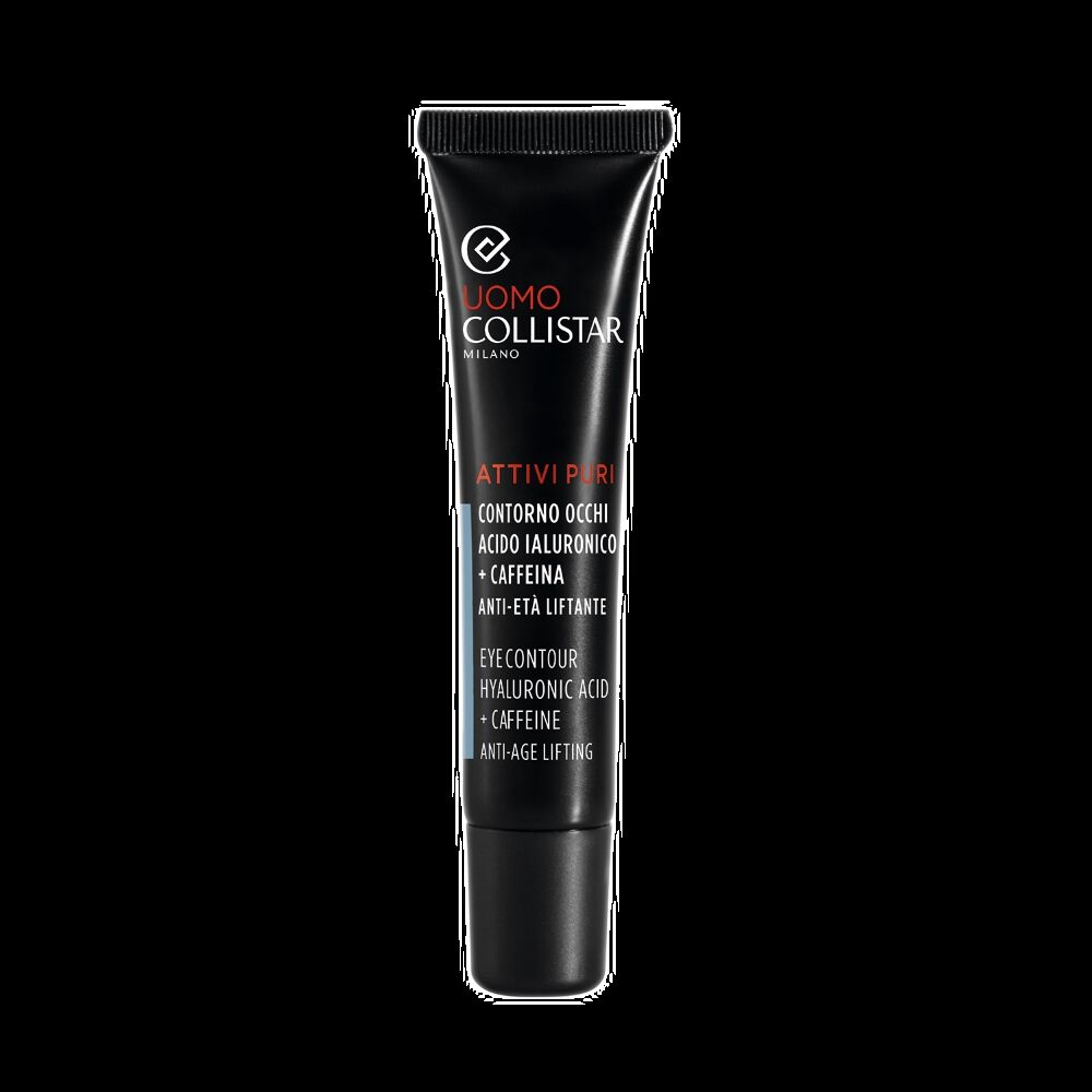 Collistar Uomo Attivi Puri Contorno Occhi Acido Ialuronico + Caffeina 15ml, , large