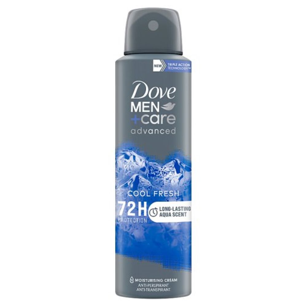 Dove Men+Care Advanced Cool Fresh Anti-Perspirant 150ml, , large