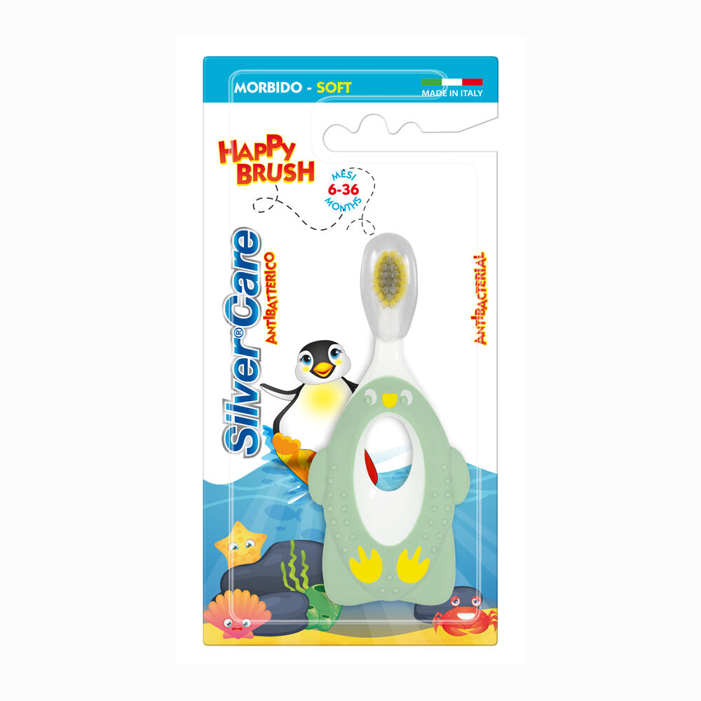 Silver Care Spazzolino Baby 3-36 Mesi Colori Assortiti, , large