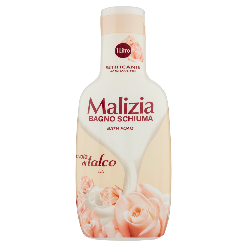 Malizia Bagno Schiuma Nuvola Di Talco 1000 ml - - - Immagine 1