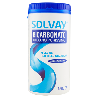 Solvay Bicarbonato di Sodio Purissimo 750 g
