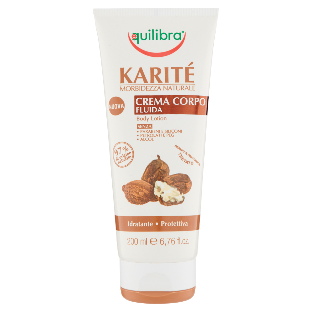 Equilibra Crema Fluida Karitè 200ml - -