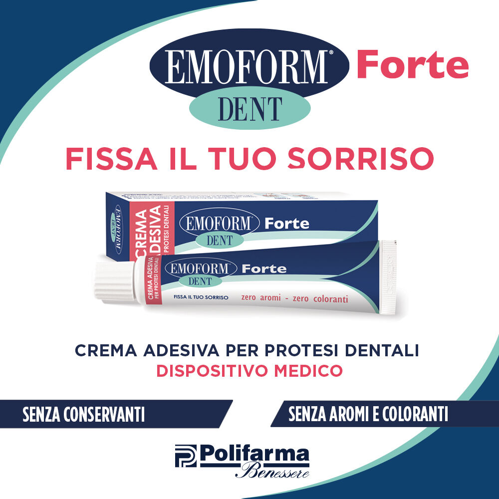 Emoform Dent Forte Crema Adesiva per Protesi  70 gr, , large