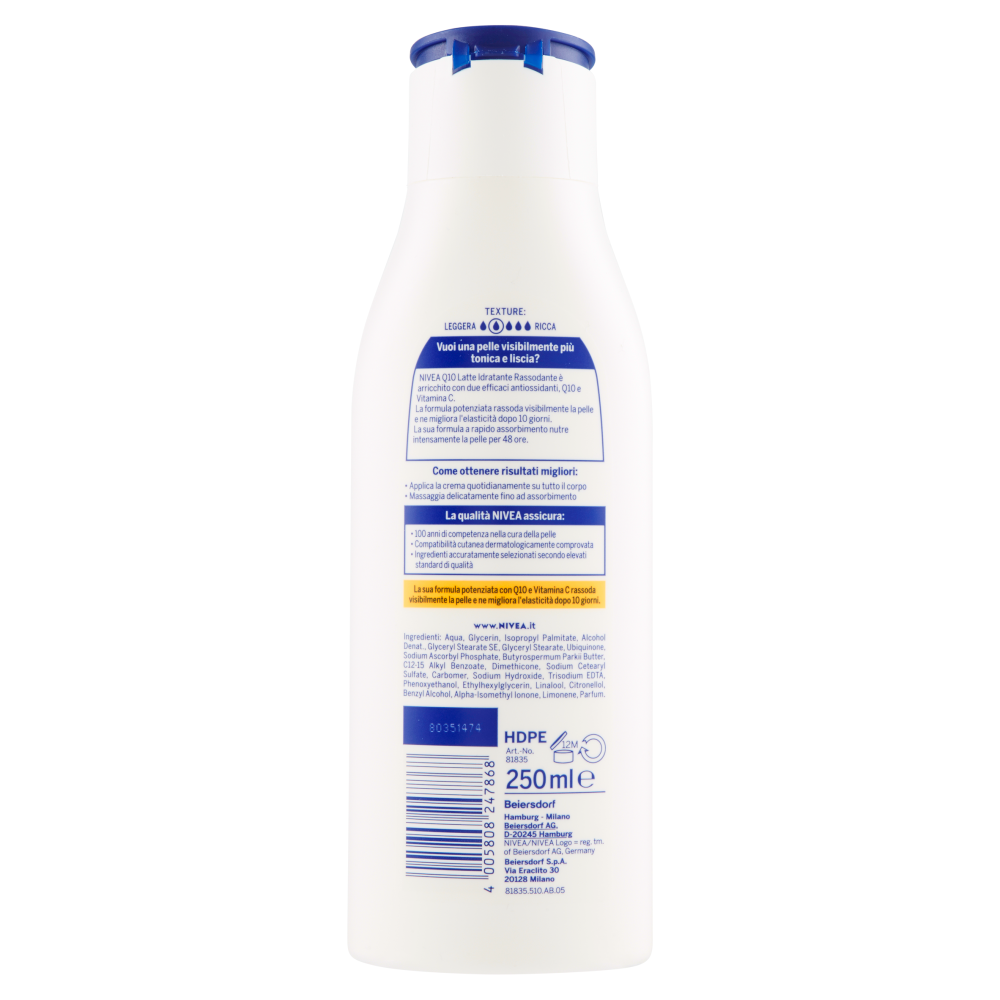 Nivea Q10 Latte Idratante Rassodante 250 ml, , large