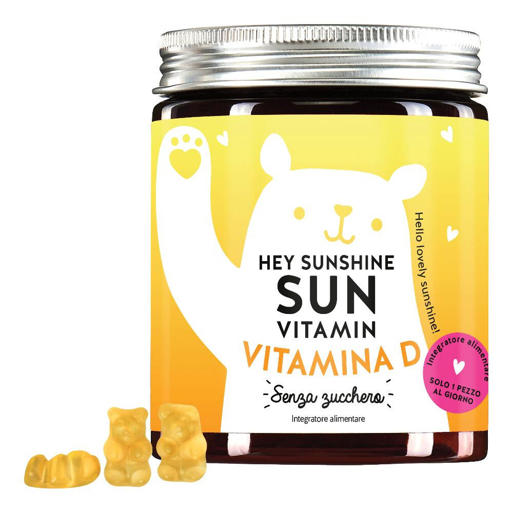 Bears With Benefits Hey Sunshine Vitamina D3 45 CaramelleGommose, , large