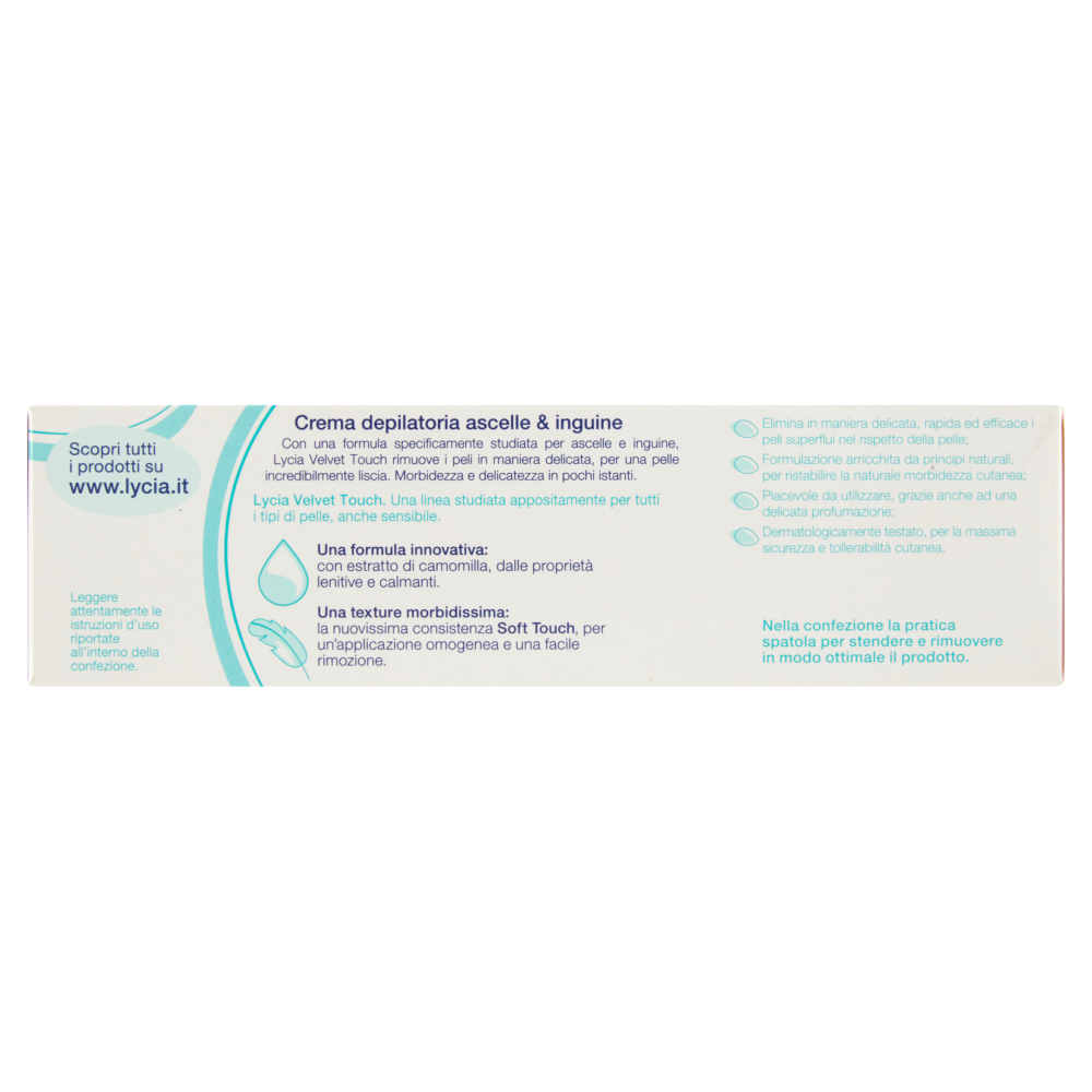 Lycia Velvet Touch Crema Ascelle e Inguine 100ml, , large