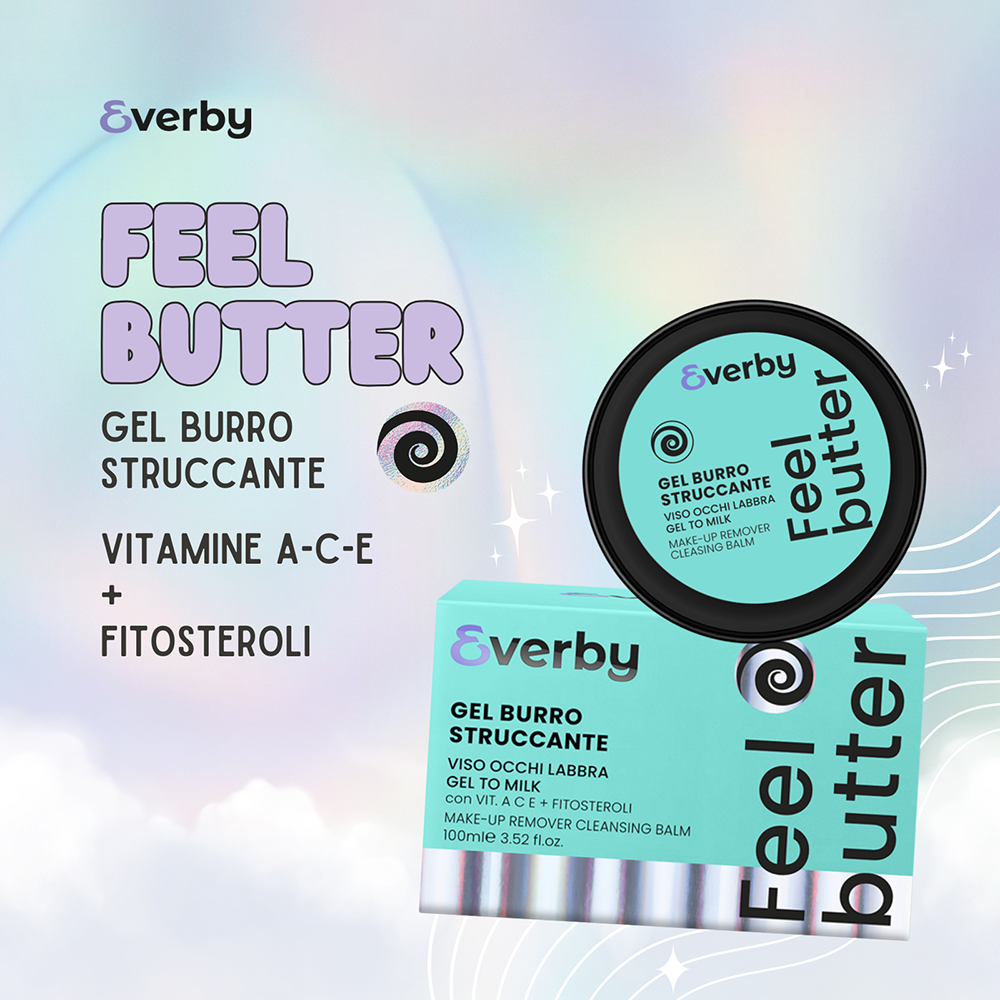 Everby Feel Butter Gel Burro Struccante 100 ml, , large