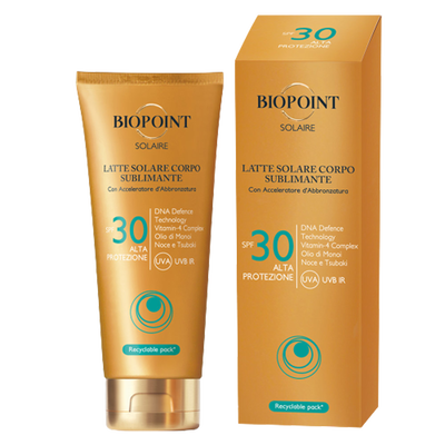 Biopoint Solare Latte Corpo Spf 30 200 ml