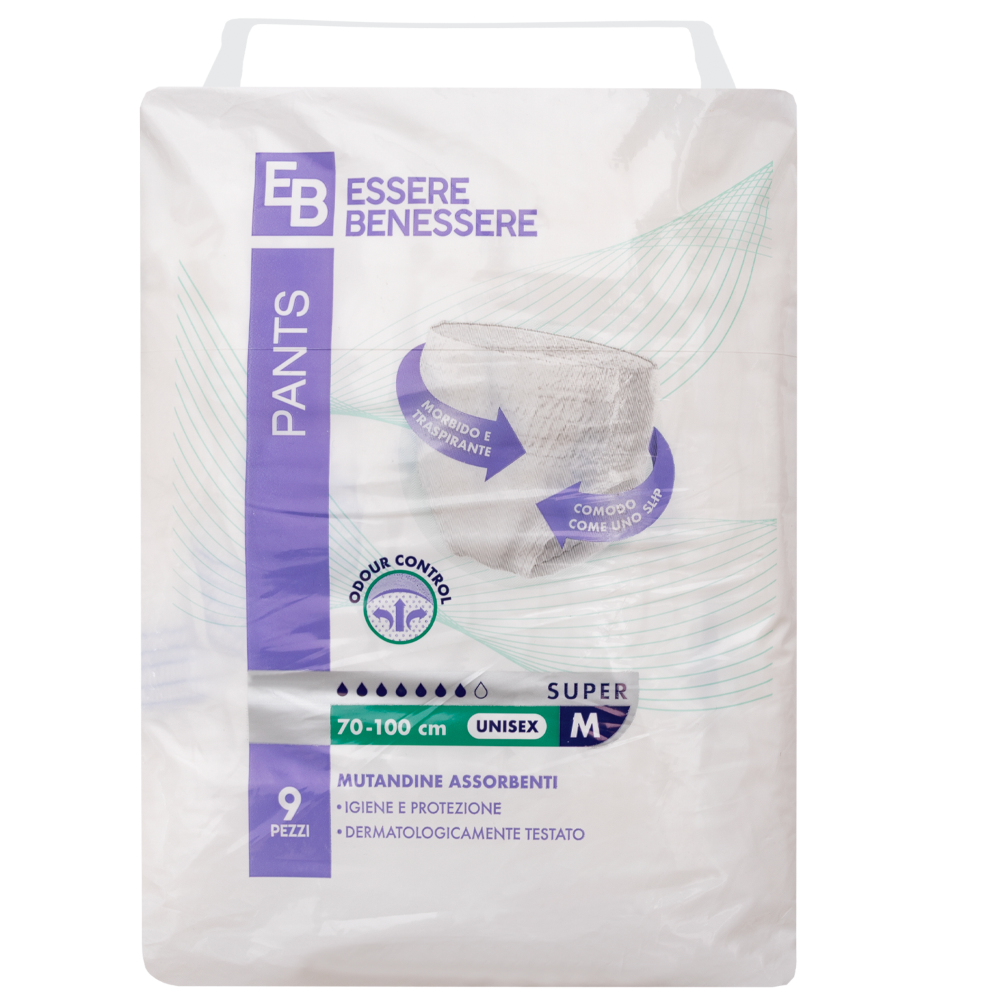 Essere Benessere Mutandina Assorbente Taglia M 9 Pezzi , , large