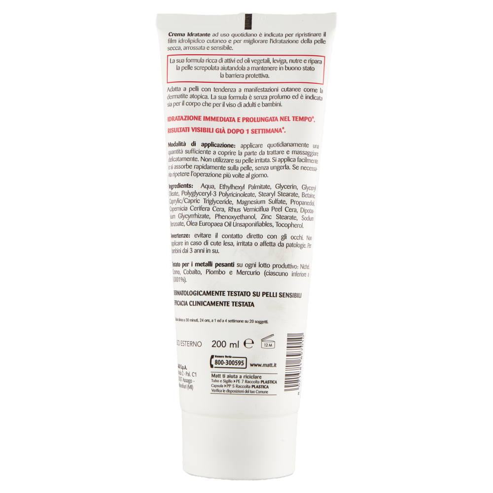 Matt Divisione Pharma Crema Corpo Idratante 200ml, , large