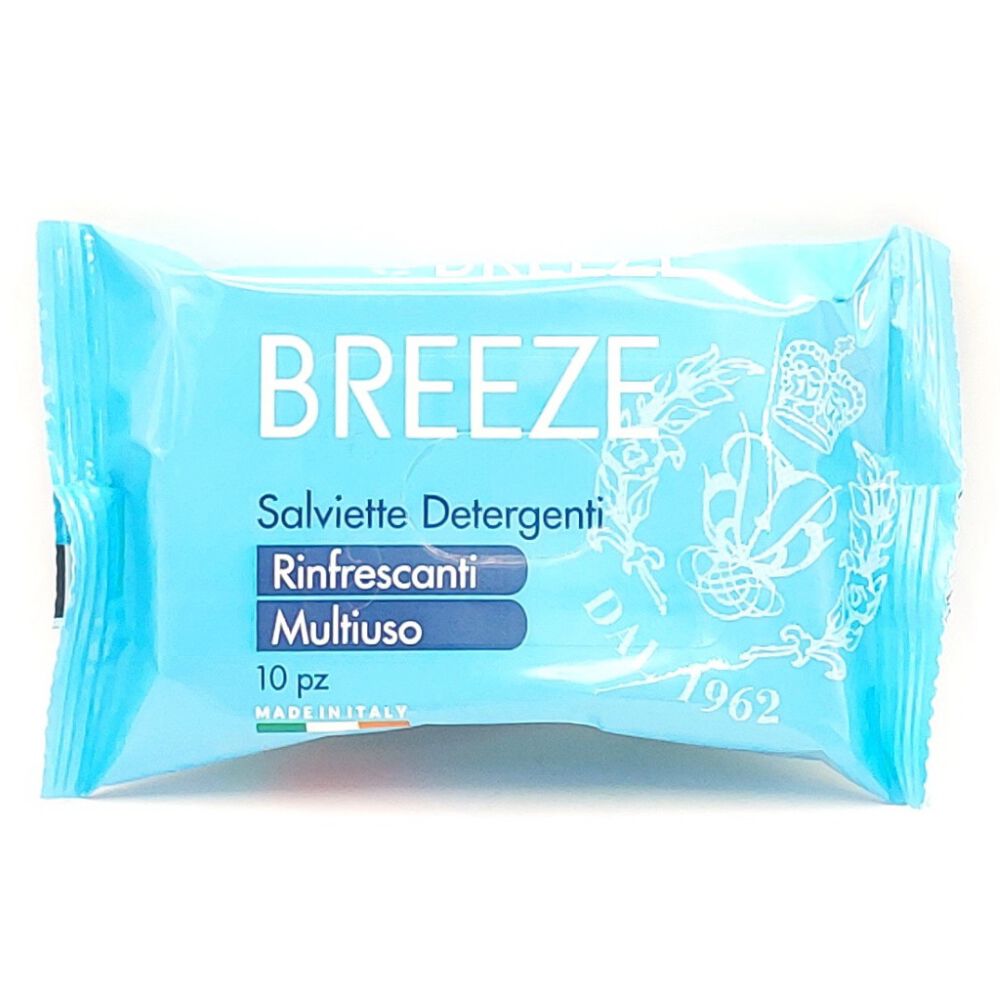 Breeze Salviette Detergenti Rinfrescanti 10 Pezzi, , large