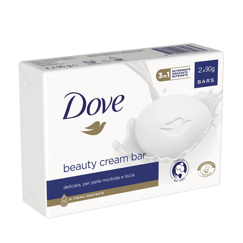 48pz Dove Saponetta idratante nutriente pelle secca sapone solido 90gr - Immagine 3