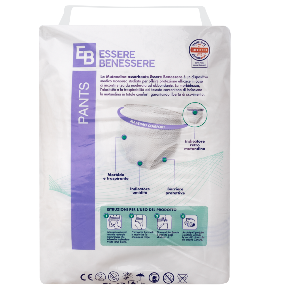 Essere Benessere Mutandina Assorbente Taglia L 8 Pezzi , , large