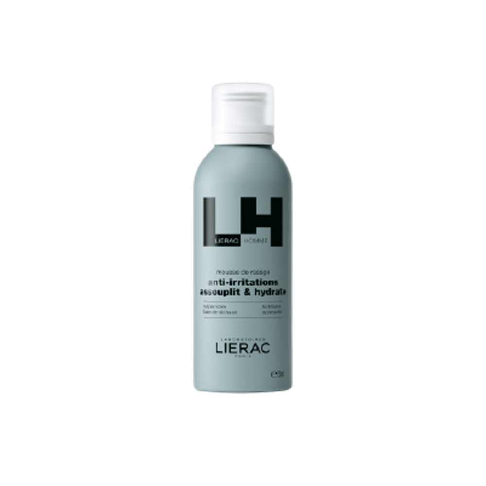Lierac Homme Mousse Rasatura Anti-Irritazione Idratante Lenitiva 150 Ml - --image
