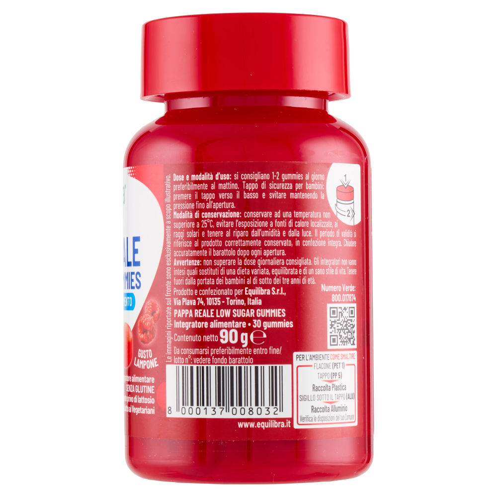 Equilibra Pappa Reale Gummies 30 Pezzi, , large