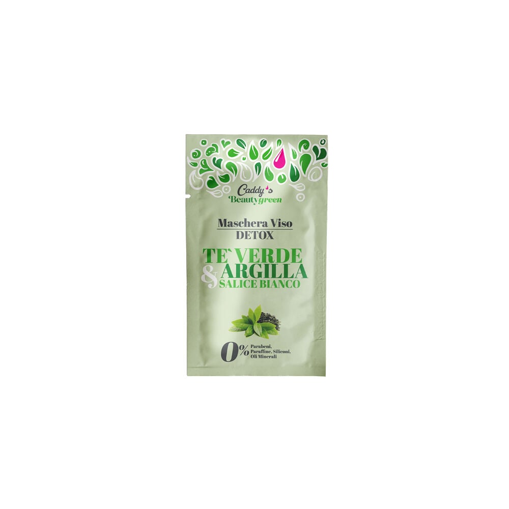 Caddy's Beauty Green Maschera Viso Detox 10 ml, , large