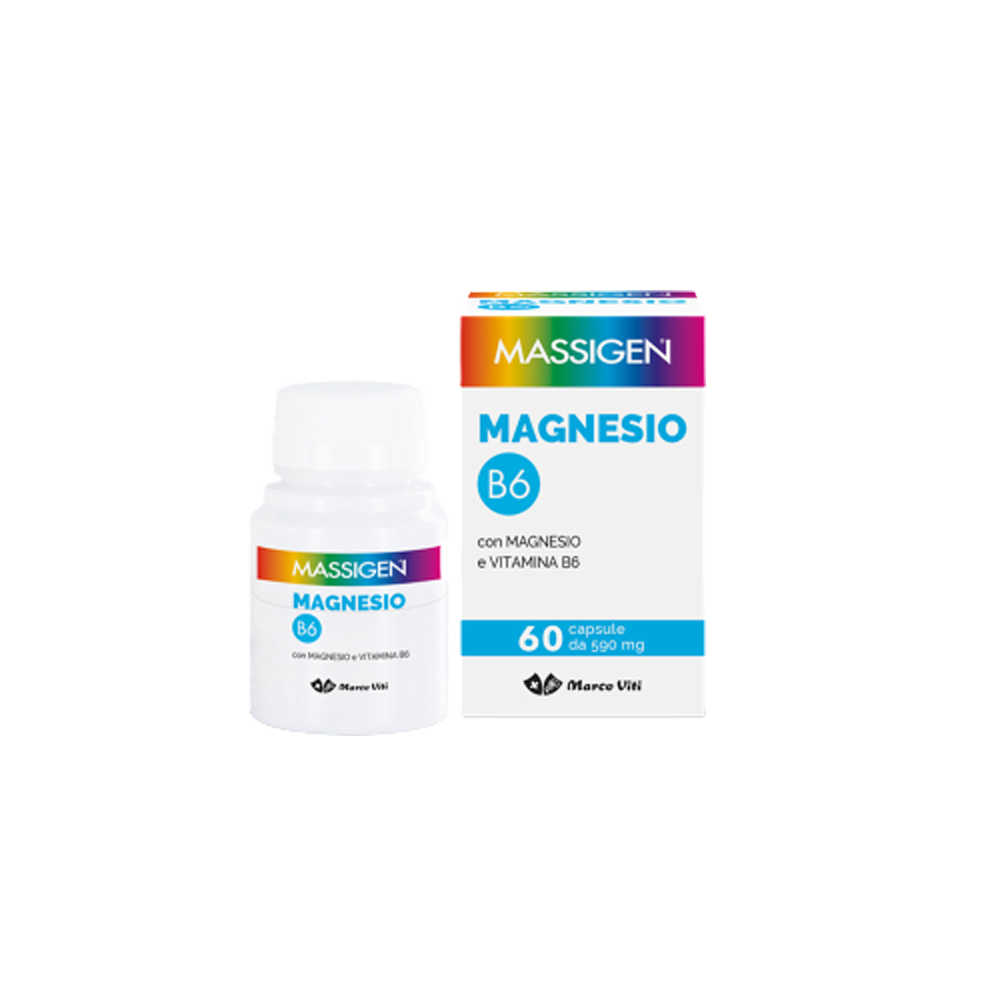 Massigen Magnesio B6 60 Capsule - -