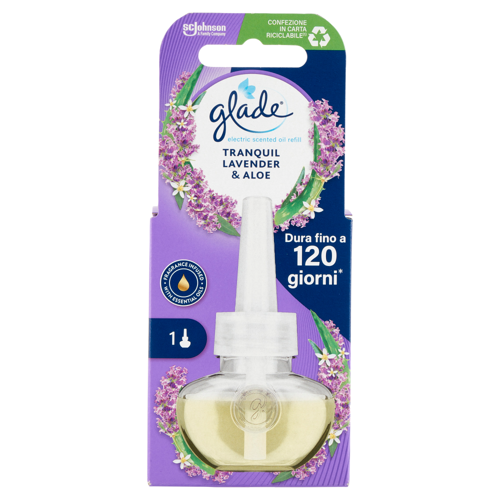 Glade Elettrico Ricarica Lavanda 20ml - -